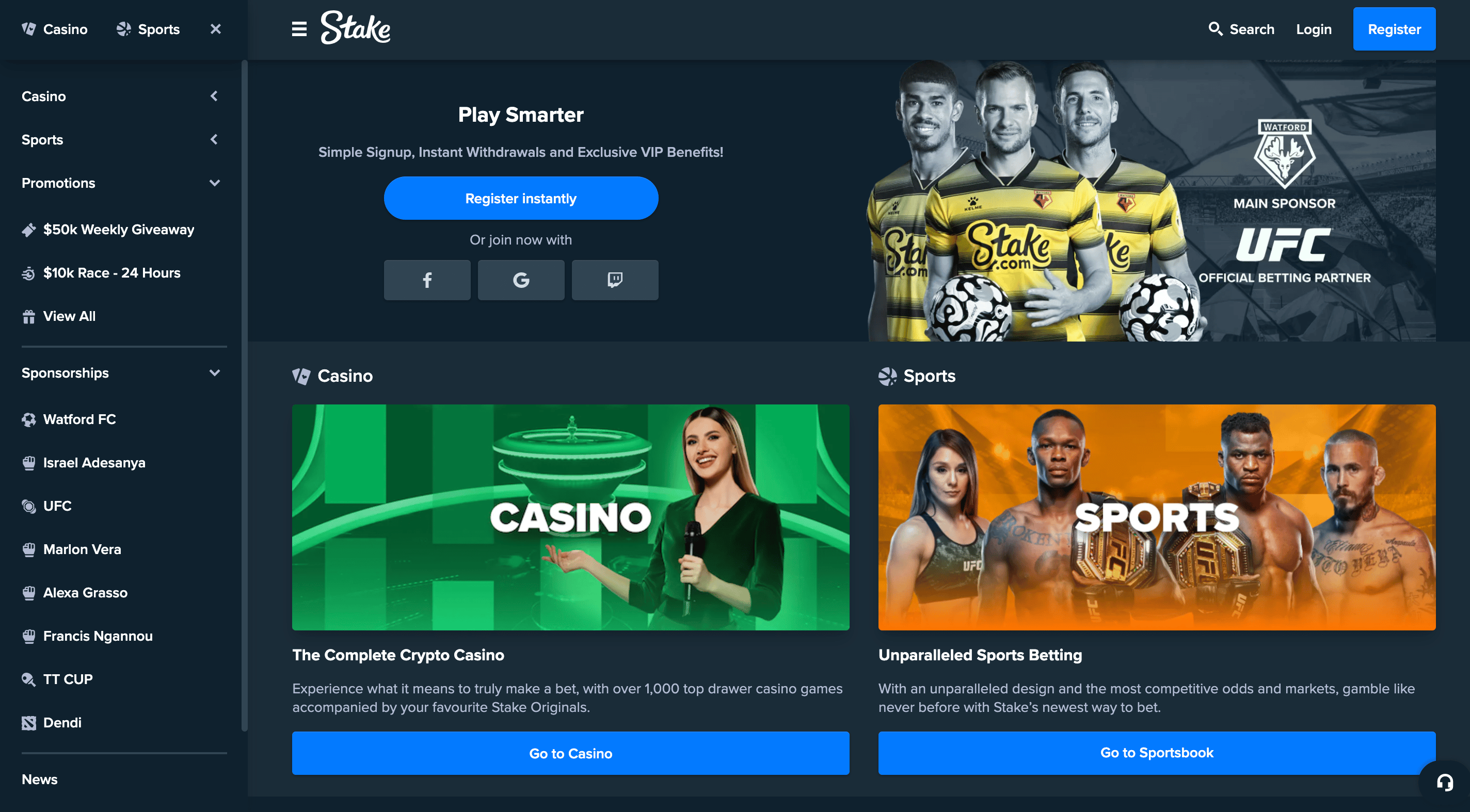 Stake casino site