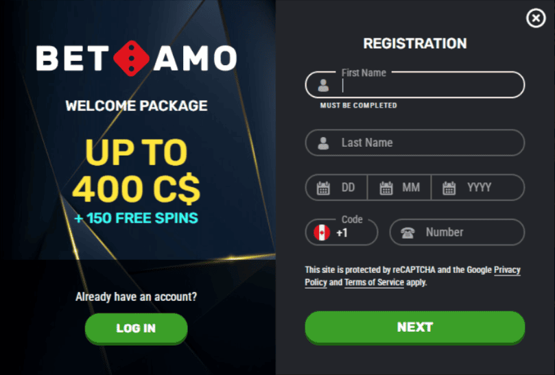 BETAMO Casino Review